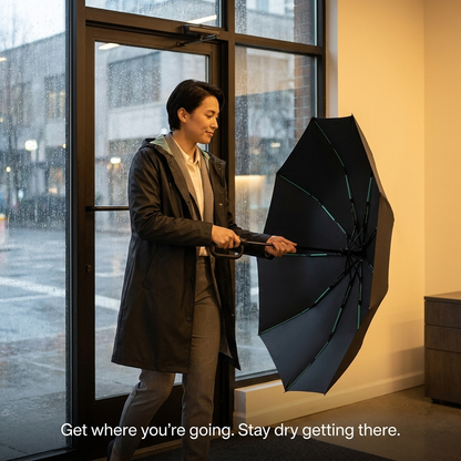 Sollievo Stormproof Umbrella - Get where you're going