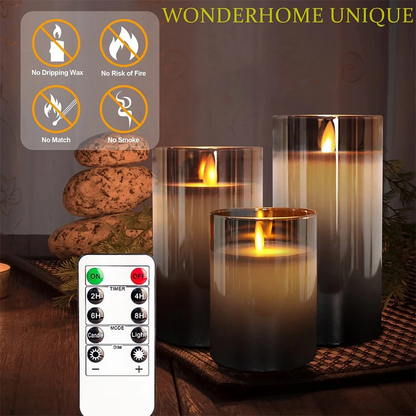 Sollievo Flameless LED Candles with Remote