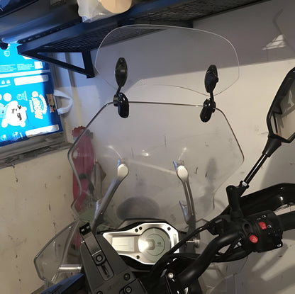 Sollievo Motorcycle Windshield Extension