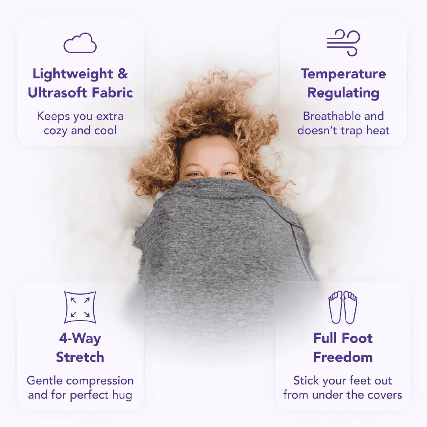 Sollievo Adult Swaddle Blanket