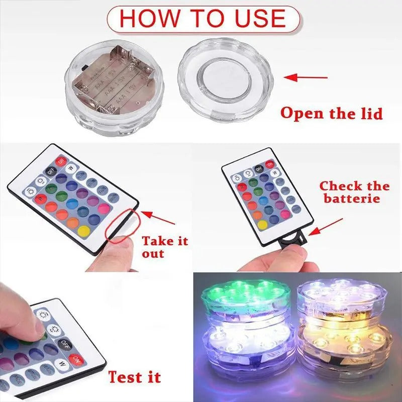 Sollievo Submersible LED Pool Lights