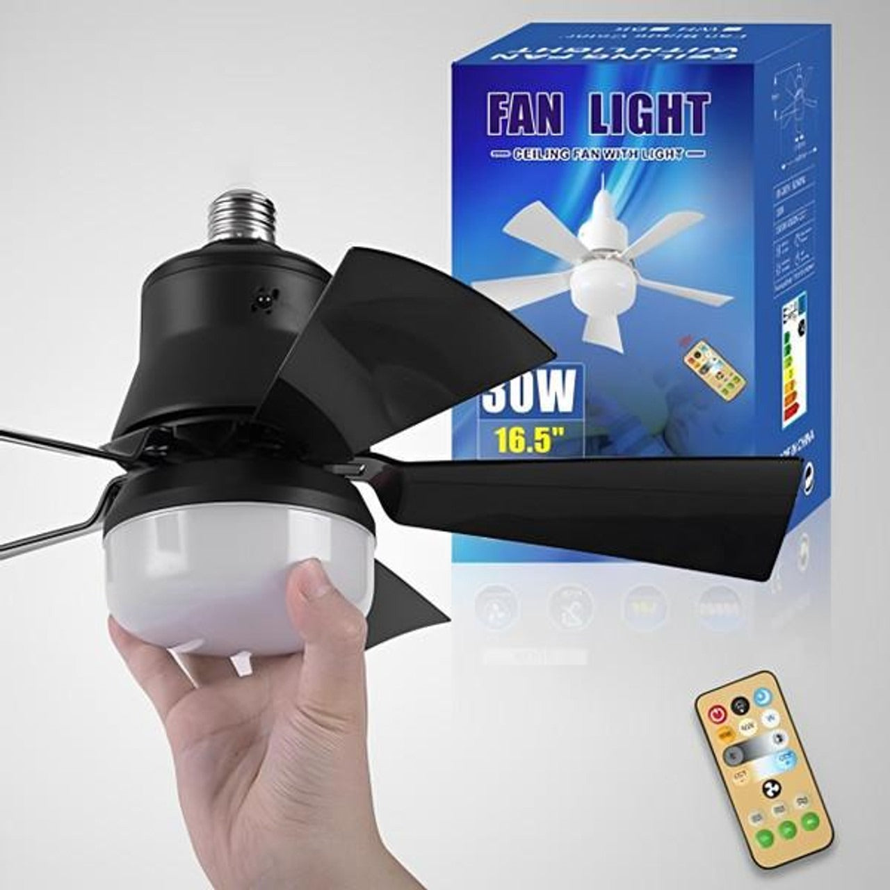 Sollievo Modern Ceiling Mounted Fan