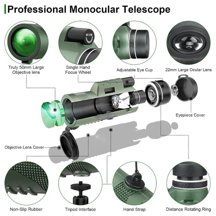 Sollievo Handheld Compact Monocular