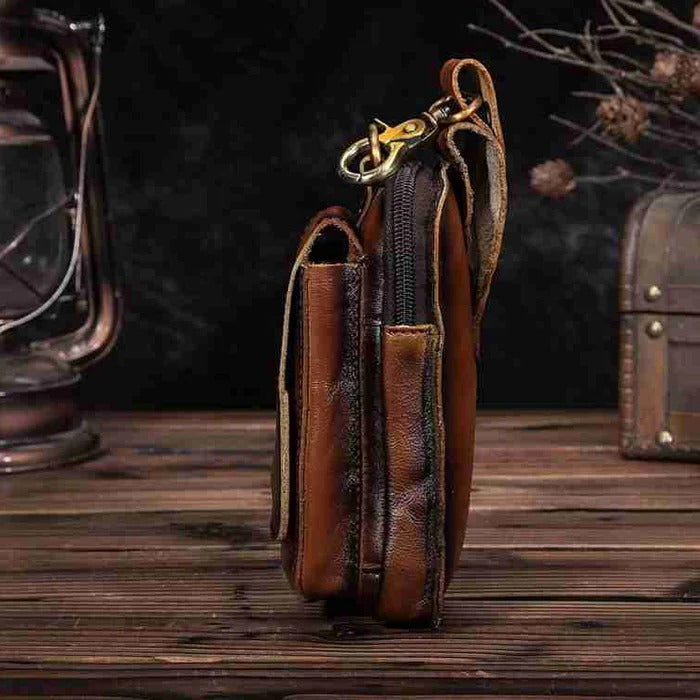 Sollievo Leather Belt Bag
