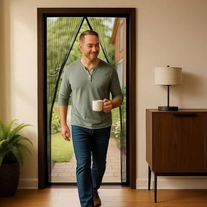 Sollievo Magnetic Mesh Door Screen