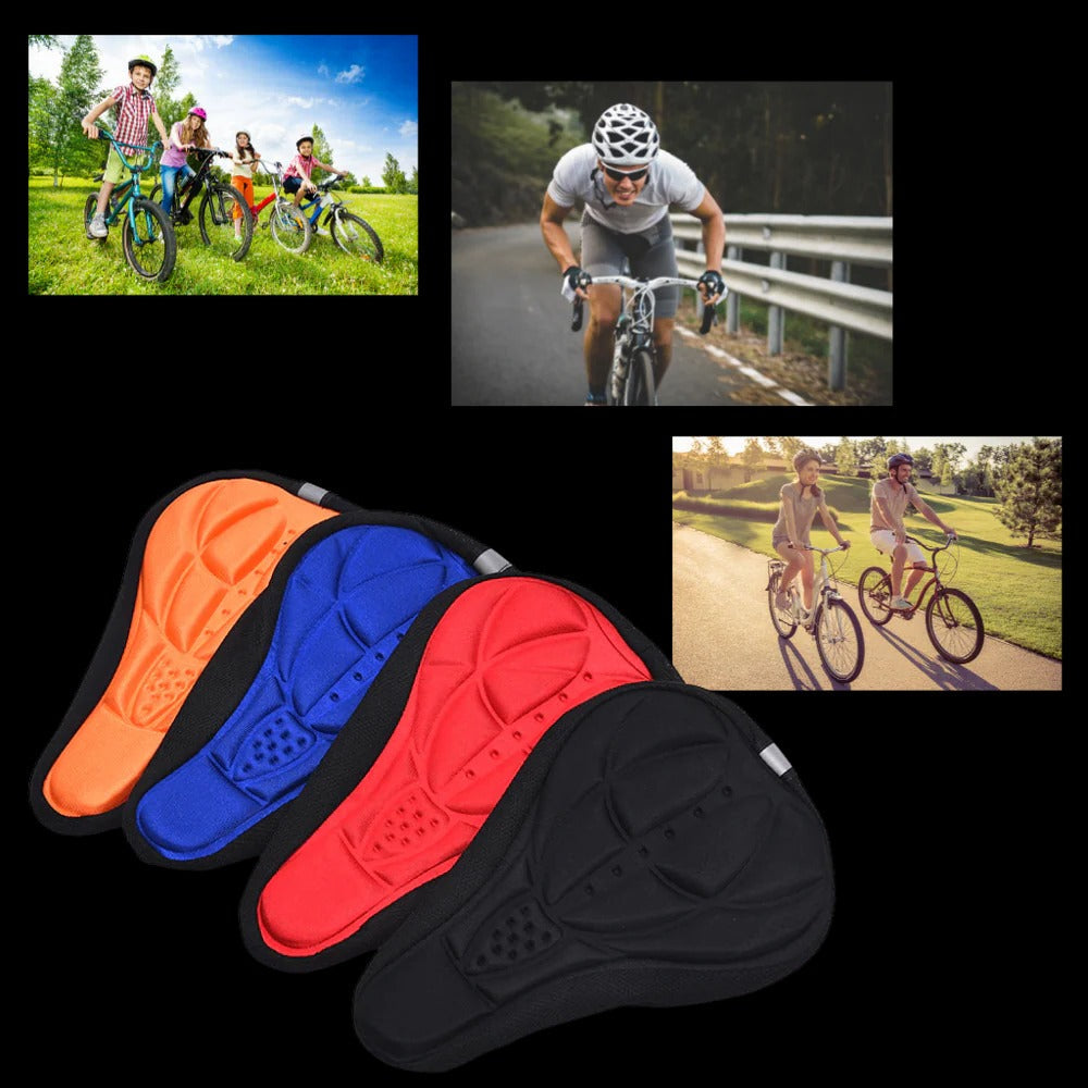 Sollievo Gel Padded Bike Seat Cushion