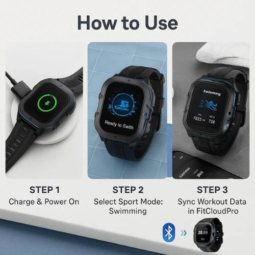 Sollievo Waterproof Sports Watch