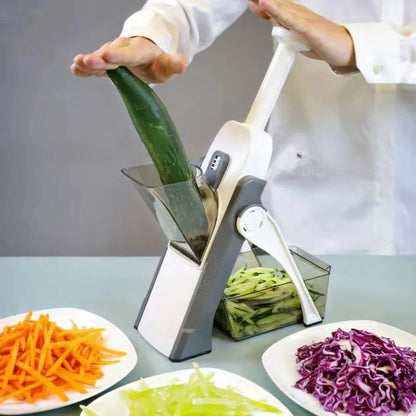 Sollievo 5-in-1 Vegetable Slicer with Collecting Tray