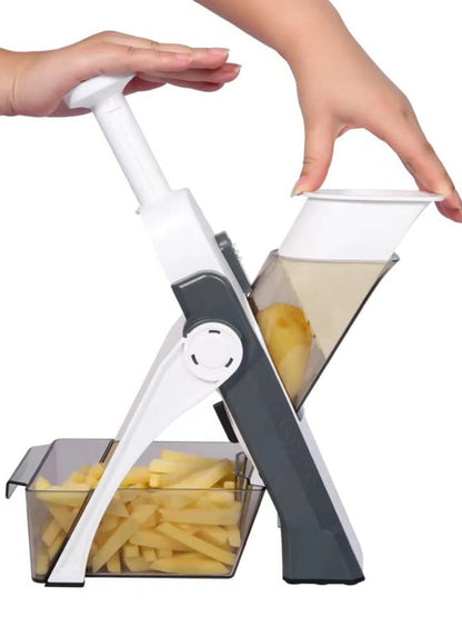 Sollievo 5-in-1 Vegetable Slicer with Collecting Tray