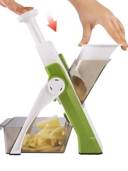 Sollievo 5-in-1 Vegetable Slicer with Collecting Tray