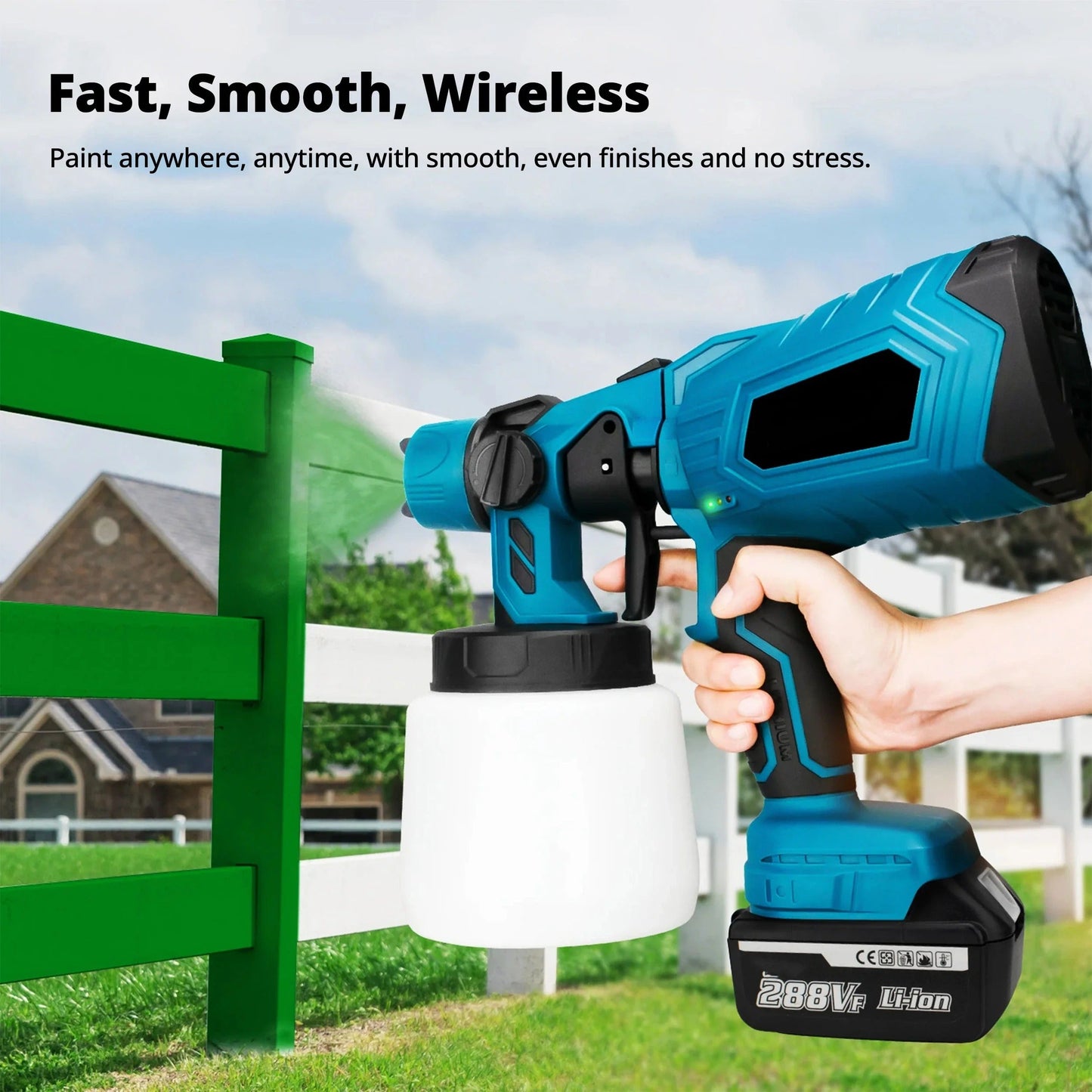 Sollievo Cordless Paint Sprayer