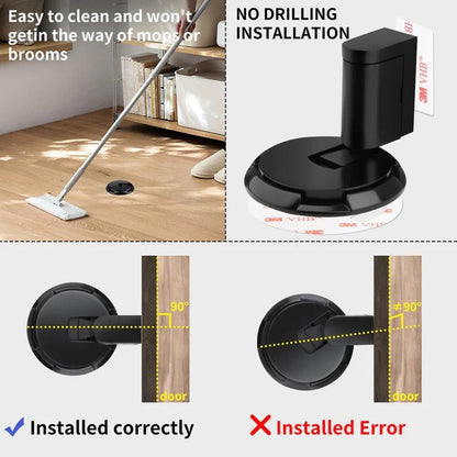Sollievo Heavy-Duty Adjustable Door Stopper