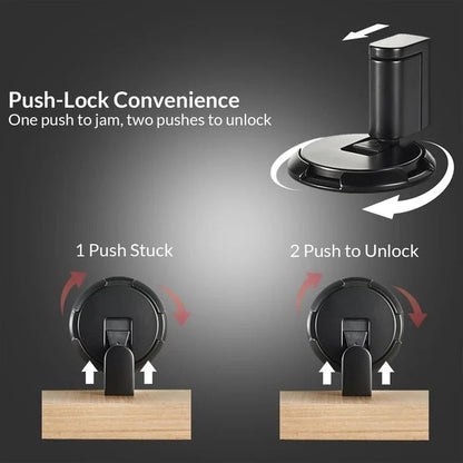 Sollievo Heavy-Duty Adjustable Door Stopper