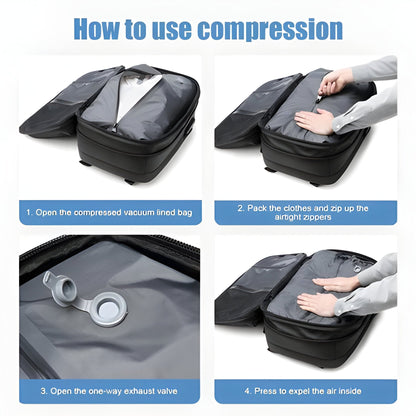 Sollievo Structured Rucksack with Compression System