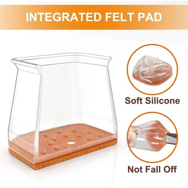 Sollievo Square Chair Leg Floor Protectors