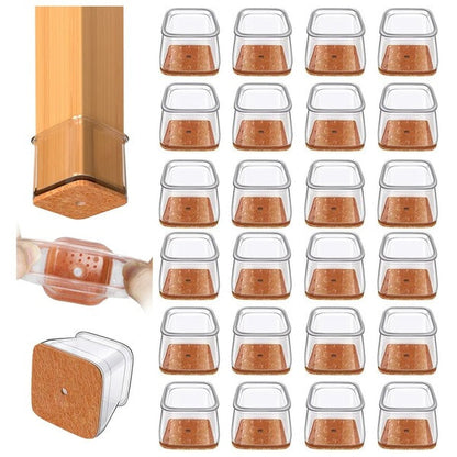 Sollievo Square Chair Leg Floor Protectors