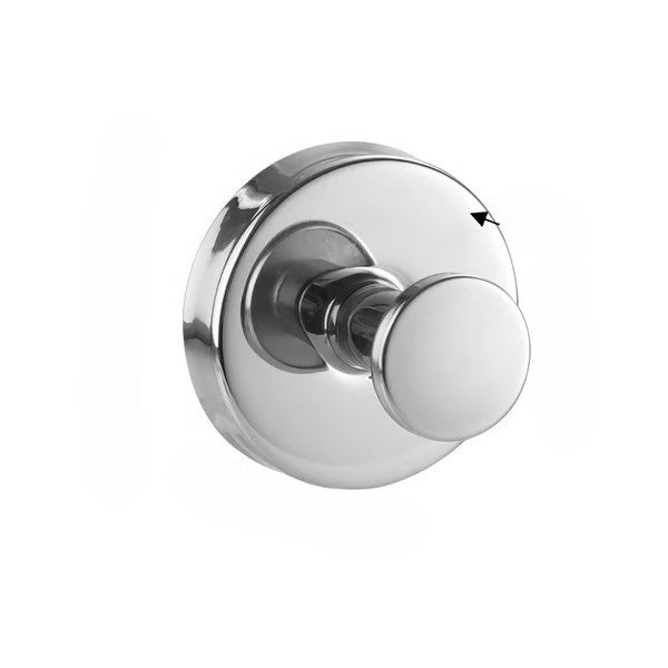 Sollievo Twist-Lock Suction Wall Hooks, 2-Pack