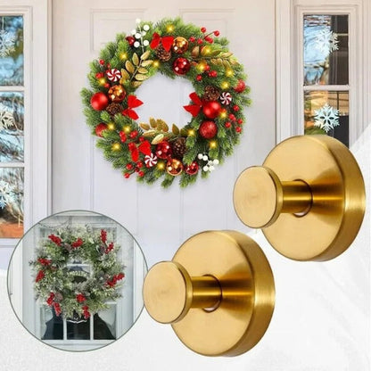 Sollievo Twist-Lock Suction Wall Hooks, 2-Pack