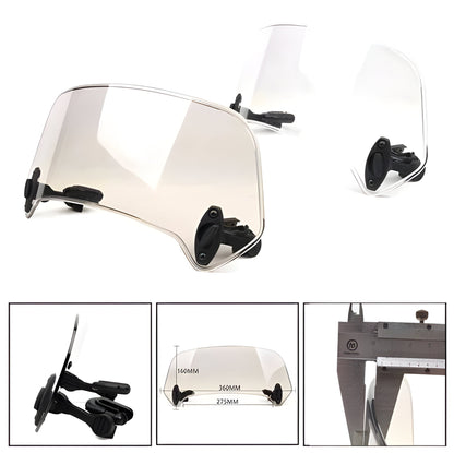 Sollievo Motorcycle Windshield Extension