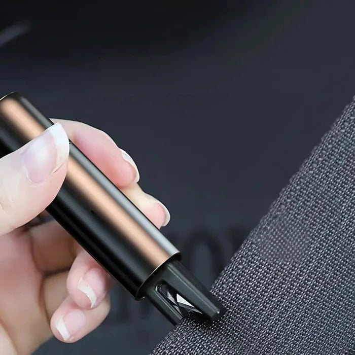 Sollievo Car Escape Tool - Window Breaker & Seatbelt Cutter