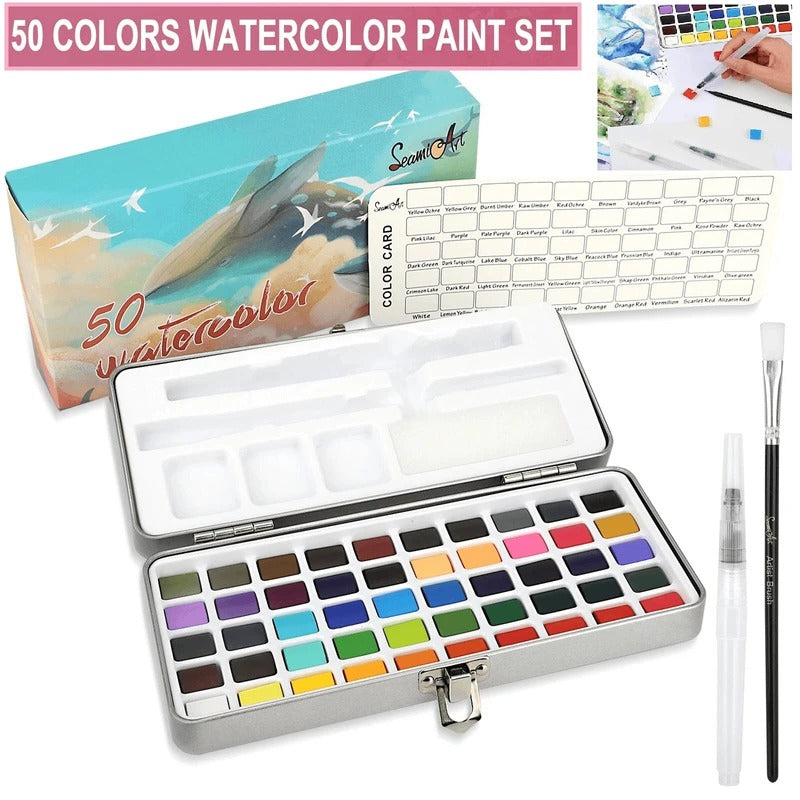 Sollievo Watercolor Paint Set
