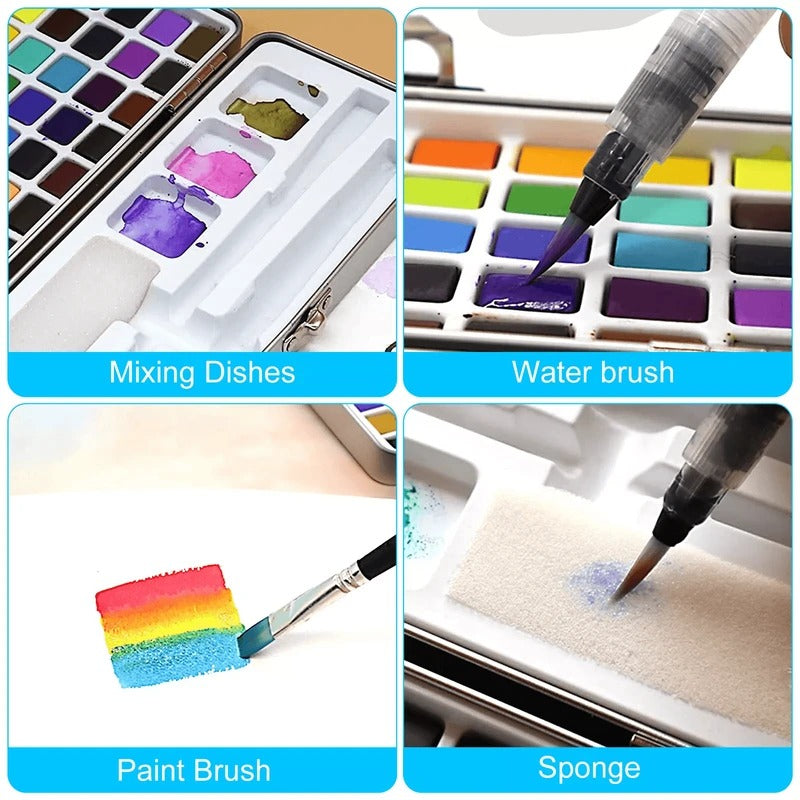 Sollievo Watercolor Paint Set