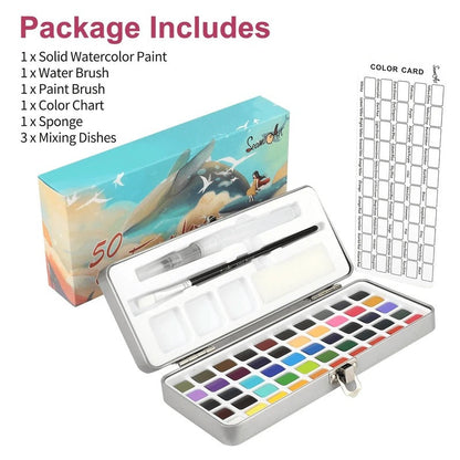 Sollievo Watercolor Paint Set