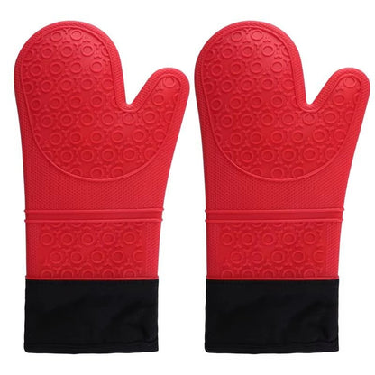 Sollievo Extended-Cuff Heat-Resistant Oven Gloves