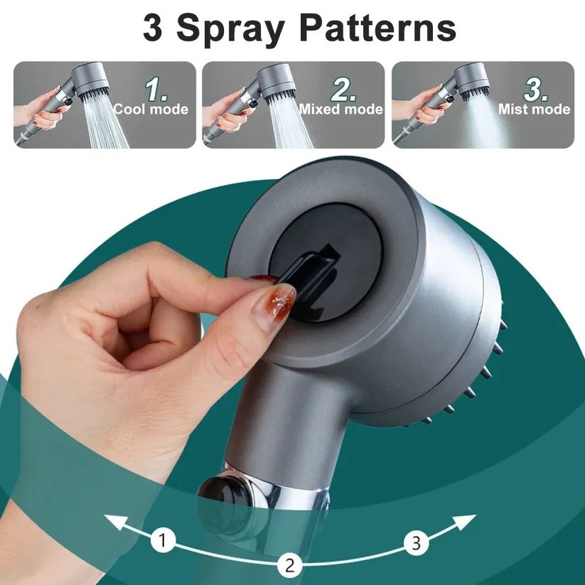 Sollievo High-Pressure Showerhead
