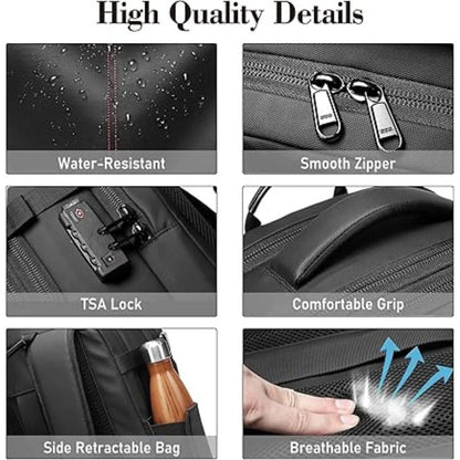 Sollievo Compression Travel Backpack