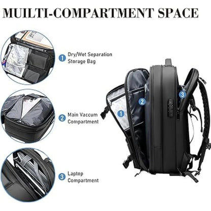Sollievo Compression Travel Backpack