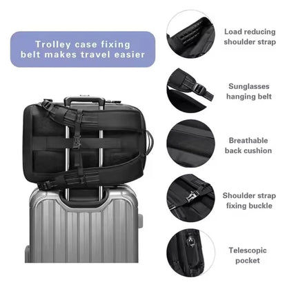 Sollievo Compression Travel Backpack