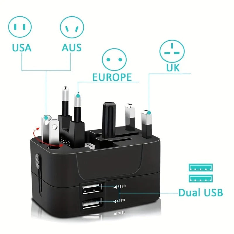 Sollievo Worldwide Travel Adapter