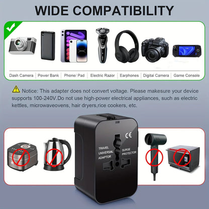 Sollievo Worldwide Travel Adapter