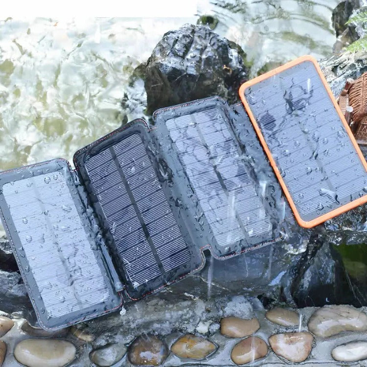 Sollievo 26,800mAh Solar Power Bank with Flashlight