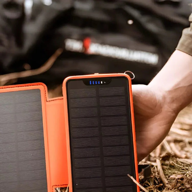Sollievo 26,800mAh Solar Power Bank with Flashlight