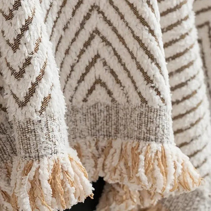 Sollievo Herringbone Sofa Throw Cover