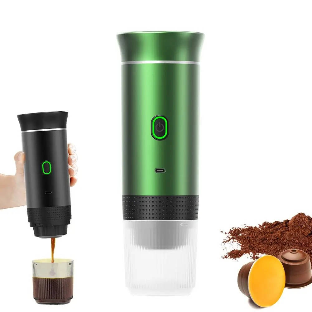 Sollievo Portable Espresso Maker for Ground Coffee, Pods & Capsules