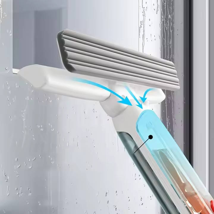 Sollievo Telescopic Long-Handle Window Cleaner
