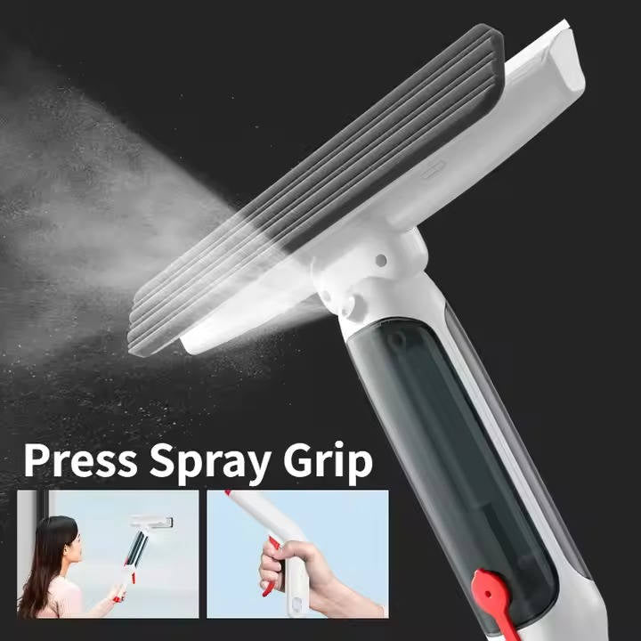 Sollievo Telescopic Long-Handle Window Cleaner