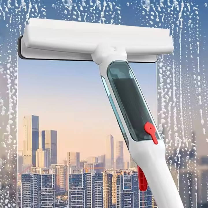 Sollievo Telescopic Long-Handle Window Cleaner