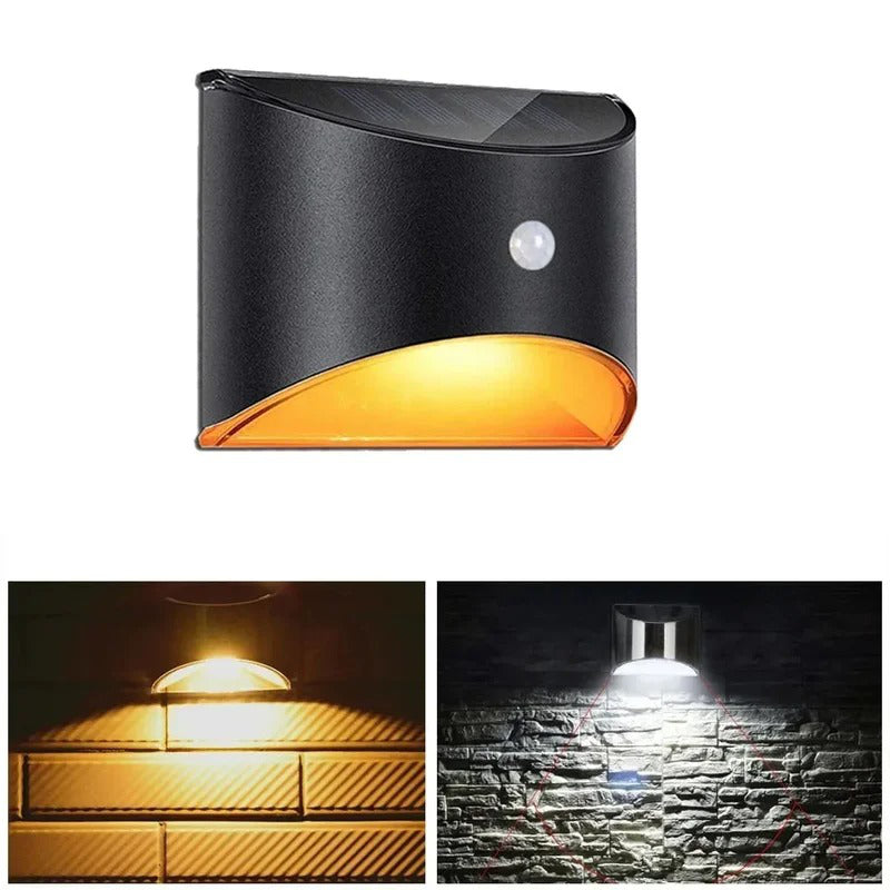 Sollievo Motion Sensor Solar Fence & Stair Lights