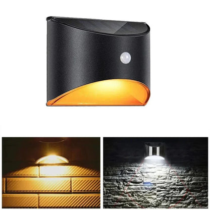 Sollievo Motion Sensor Solar Fence & Stair Lights