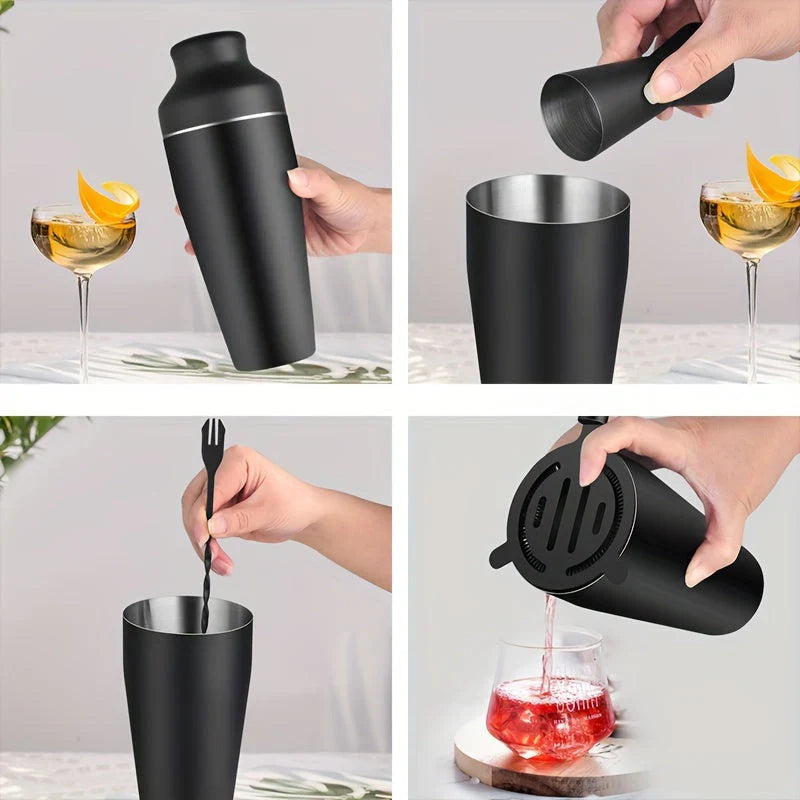 Sollievo Premium Stainless Steel Cocktail Set