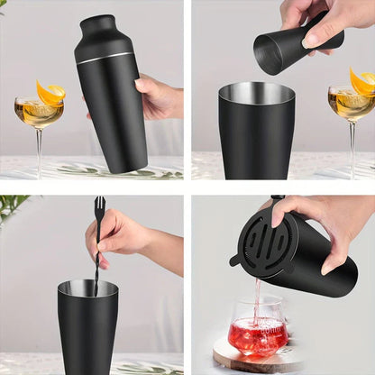 Sollievo Premium Stainless Steel Cocktail Set