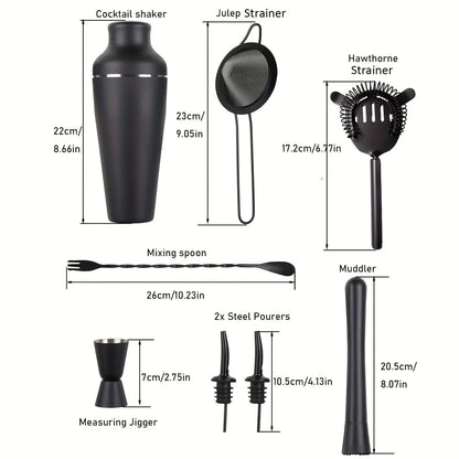 Sollievo Premium Stainless Steel Cocktail Set