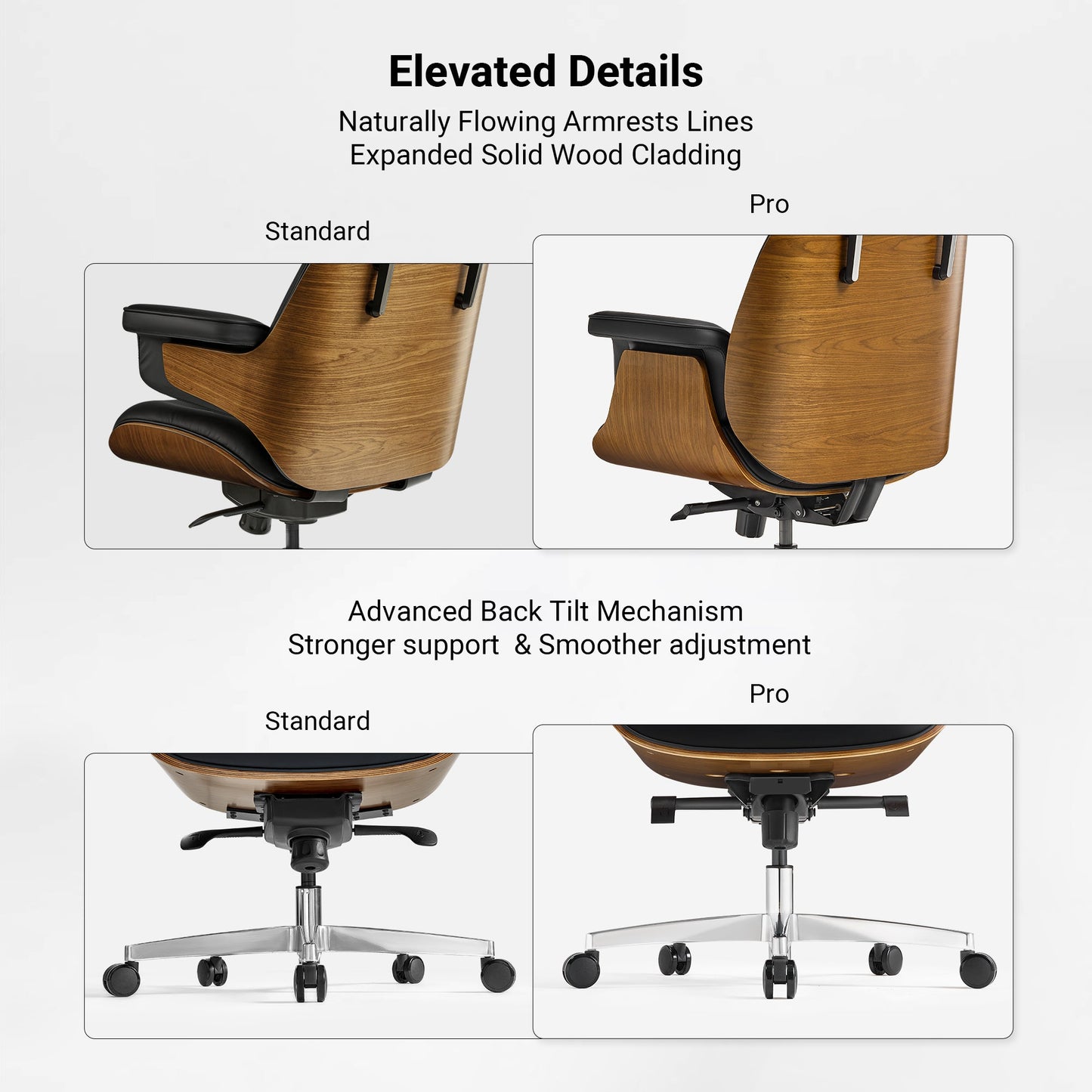 Sollievo Mathias Napa Leather Executive Office Chair