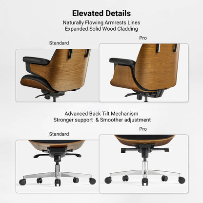 Sollievo Mathias Napa Leather Executive Office Chair
