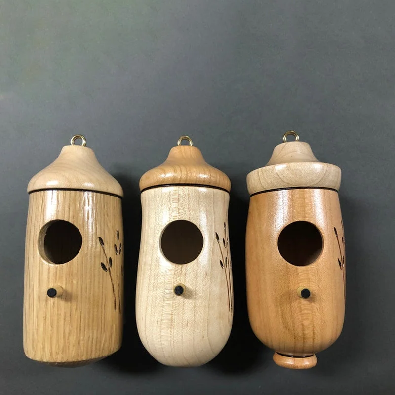 Sollievo Wooden Hummingbird House