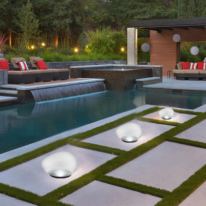 Sollievo Solar Pebble LED Landscape Light